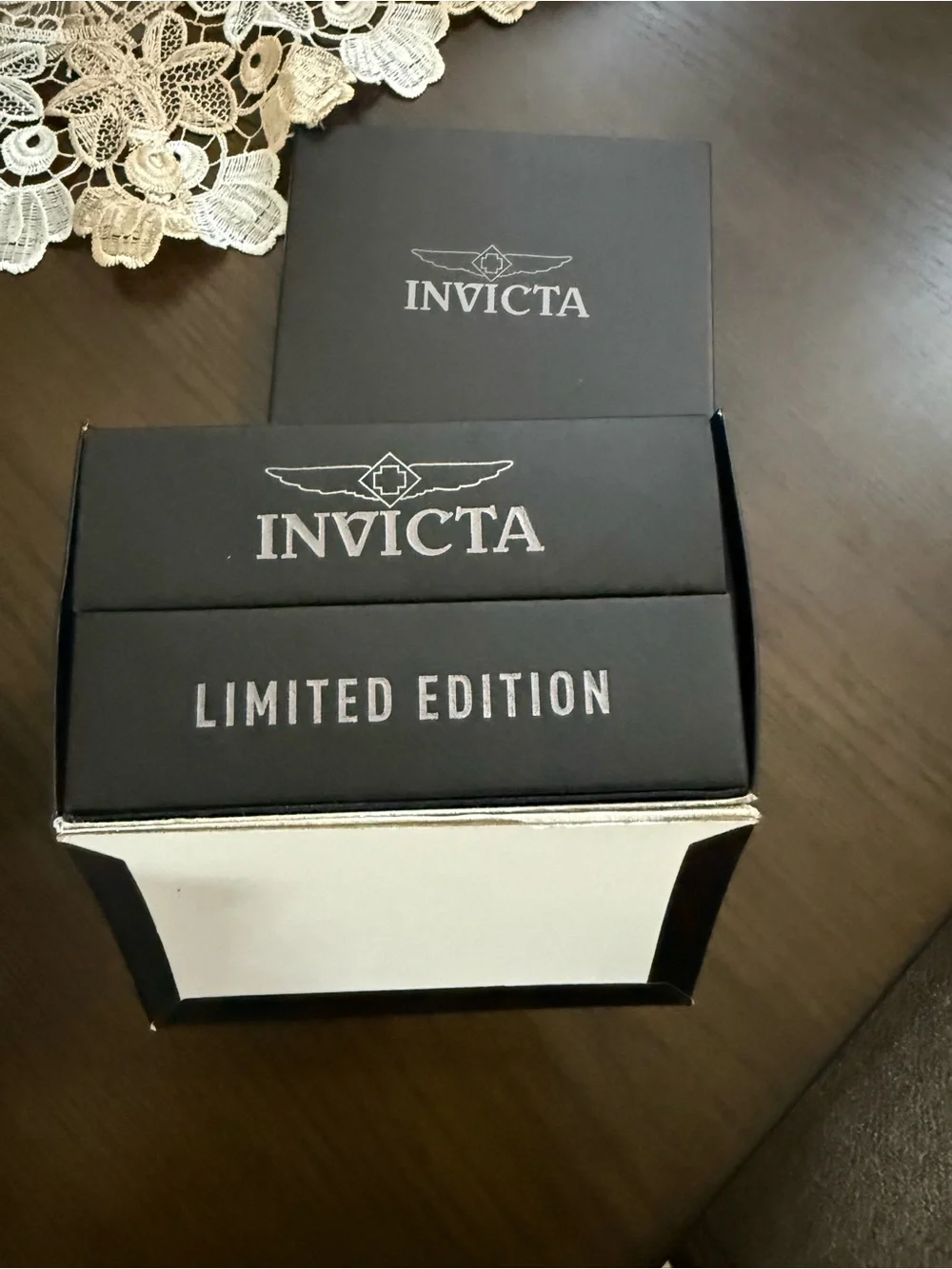 Invicta Captain America Collectible Gold-Tone Watch with Red & Blue Accents